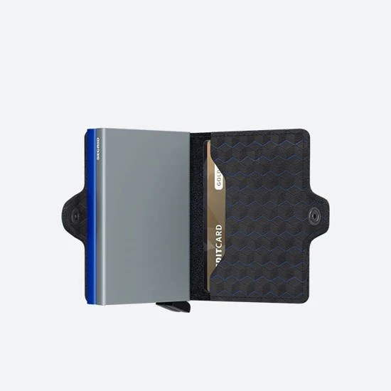 Wallets Secrid Twinwallet Optical Top Titanium Blue 5 Wallets Secrid Twinwallet Optical Top Titanium Blue
