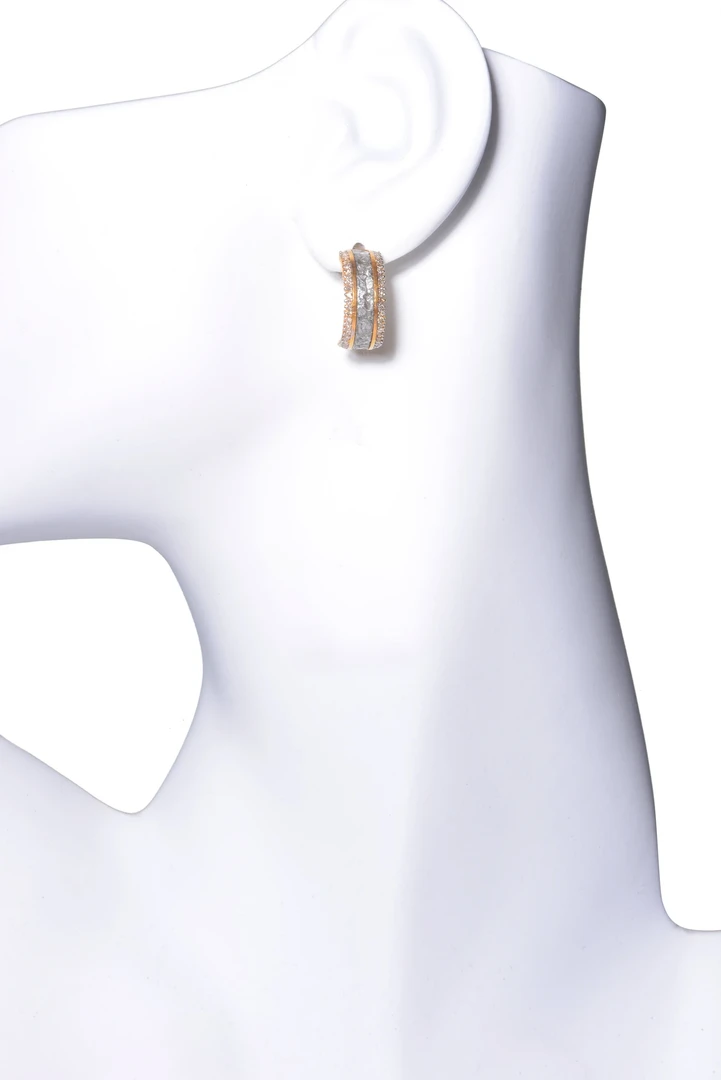 Shana Gulati Jewelry Lina Hoops Pave Black Diamond 5 Shana Gulati Jewelry Lina Hoops Pave Black Diamond