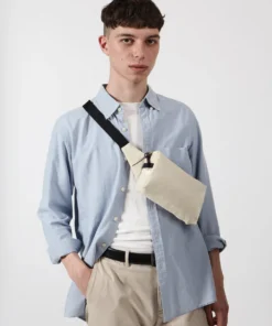 Jack Gomme Bags BLOOM Bum Bag In Coated Linen