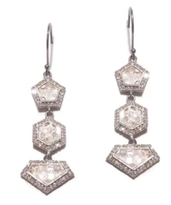 Shana Gulati Arad Earrings Oxidized Silver