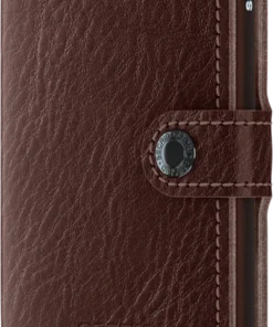 Secrid Mini Wallet In Veg Tanned Leather Wallets