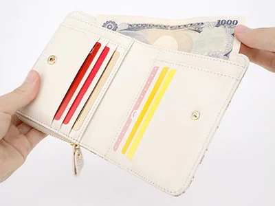 Made In Japan Wallets Red Cat And Flowers Zippered Bifold Wallet 9 Made In Japan Wallets Red Cat And Flowers Zippered Bifold Wallet