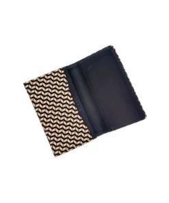 INDEN Est 1548 Wallets Chevron And Studs Business Card Case