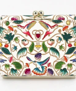 Made In Japan Wallets Hummingbirds Small Trifold Frame Wallet