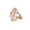 Shana Gulati Deco Circle Diamond Ring Jewelry