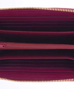 Made In Japan Wallets Art Deco Long Zip Around Wallet