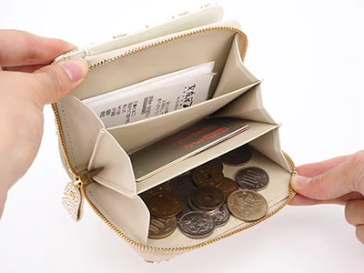 Made In Japan Wallets Plum Blossom Zippered Bifold Wallet 9 Made In Japan Wallets Plum Blossom Zippered Bifold Wallet