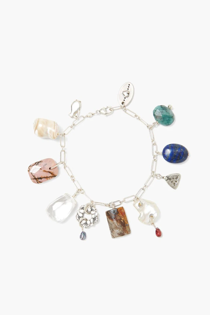 Chan Luu Multi Stone Silver Charm Bracelet Jewelry 3 Chan Luu Multi Stone Silver Charm Bracelet Jewelry